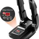 Dr. Prepare Boot Dryer Shoe Dryer, Glove Dryer & Boot Warmer with Heat Blower, Portable Adjustable Rack and Timer, Folding Design & Quick Drying for Shoes, Gloves, Hats, Socks, Ski Boots, Smart Panel