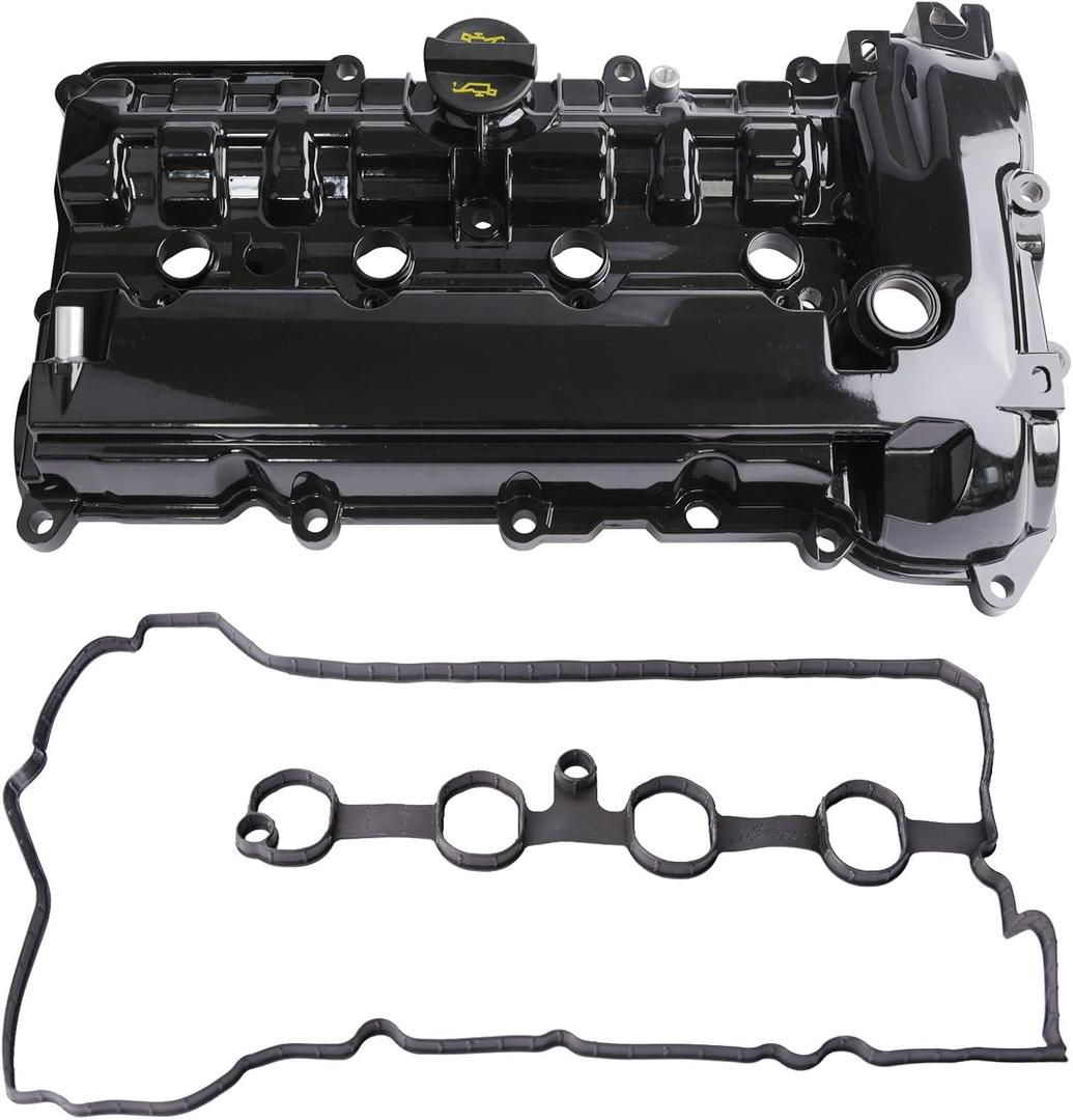 Upgraded Aluminimun Engine Valve Covers Compatible with 2014-2018 Mazda 3 2014-2020 Mazda 6 2020-2021 Mazda CX-30 2014-2017 Mazda CX-5 2.5L