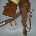 fun shack Girls Native American Costume Childrens Brown Fringed Indian Dress Outfit, XL