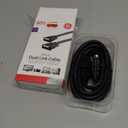 GE Home Electrical GE DVI-D Dual Link Cable, 10 Foot Cable, Video, 1600 X 1200 and Higher, for PC, Digital Monitor or HDTV, Black, 34508