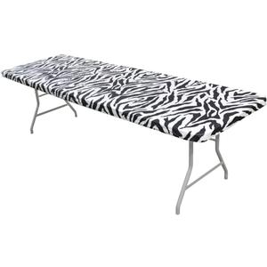 Zebra Pattern Table cover, 30" x 72"