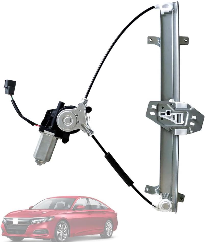 741-307 Front Right Passenger Side Power Window Regulator W/Motor Assembly for 2003-2007 Honda Accord Sedan