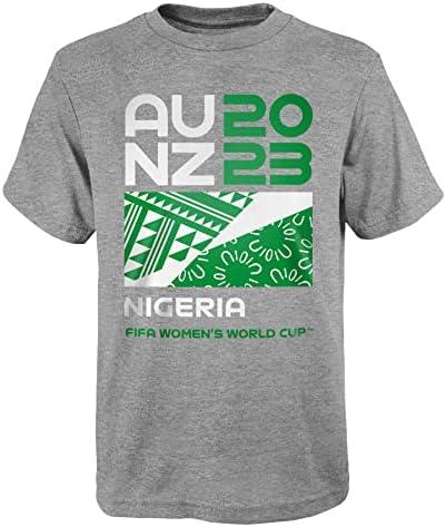 Outerstuff Mens FIFA World Cup Graphic Short Sleeve Tee, Nigeria, Multicolor, Medium