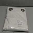 NICETOWN Natural 100% Blackout Linen Curtains 84 inch Long Burg for Living Room, 2 Panels, 52" Wide, Farmhouse Thick Completely Blackout Window Treatment Thermal Insulated Warm Drapes for Winter