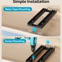 Nieifi Spice Organization for Cabinet-Vertical Spice Rack Pull Out-Spice Rack Organizer for Cabinet-4-1/3 inch Wide-Seasoning Kitchen Organizer-4.3" W x 10.6" D x 8.7" H-3 Pack-2 Tier
