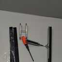 ecooe Stainless Steel Shower Squeegee with Hook, 12″ Shower Glass Cleaner Wiper Scraper with 2 Replacement Blade Window Squeegee for Home Bathroom Kitchen Car Glass Doors