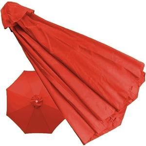 Replacement Canopy Top, Market Patio Umbrella Canopy 6 Ribs/8 Ribs Canopy Replacement Cover,2.0m/2.7m/3.0m Replacement Canopy Cover Outdoor Garden Parasol Top Fabric(D,3m 6ribs)