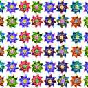 100pcs Plastic Rainbow Pinwheel,Windmill Party Pinwheels DIY Pinwheels Set for Toy Garden Lawn Party Decor (100)