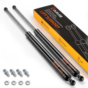20 inch 200lb/890N Gas Struts, 20in 200 Pounds Gas Spring Shocks Lift Support Hydraulic Arms for Heavy Duty RV Bed Murphy Bed Piston Replacement Truck Bed Cover (Super Strong), Set of 2