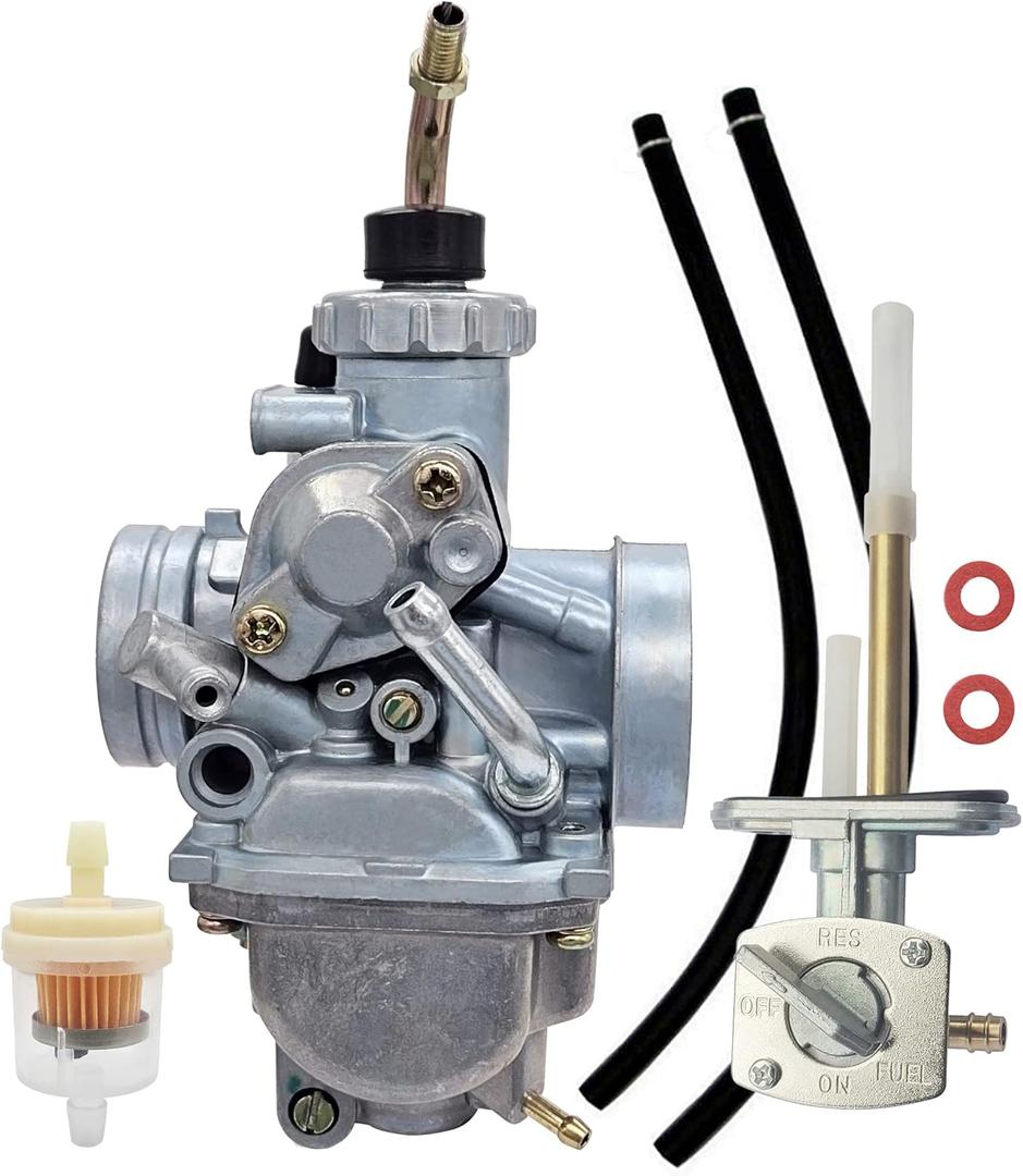 TTR125 Carburetor Compatible with Yamaha TTR 125 2000-2007 TTR125L TTR125E TTR125LE TTR125 Carb W/Fuel Valve Petcock