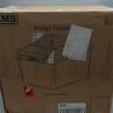 Hefty HI-RISE 40 Qt Stackable Storage Bins with Lids  6 Pack Clear Plastic Under Bed Storage Containers, Shoe Organizer Boxes with XL Lid-Locking Latches, Comfort-Grip Handles, Durable Double Rim