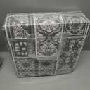 Asuexpect 3 Piece Brown Patchwork Bedspread Sets King Size, Boho Reversible Jacquard Bedding Set for All Season, Soft Lightweight Comforter Bedspread Coverlet Set (106''x96'') with 2 Shams