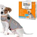 ThunderShirt for Dogs, Small, Platinum Sport - Dog Anxiety Relief Calming Vest