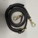 Allzedream Leather Purse Strap Replacement Crossbody Handbag Long Adjustable (Black)