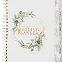 Your Perfect Day Wedding Planner Book and Organizer - Wedding Planner Book - Bridal Planning Binder with Countdown Calendar - Bride Gifts - (FLORAL)