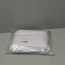 Uigidori 100 Pcs Premium Organza Bags, 8 x 12 Inches Sheer Organza Gift Pouches with Drawstring, Large Mesh Favor Bags for Wedding Favors, Party, Jewelry, Christmas, Makeup Wrapping Supplies (White)