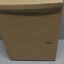 Stackable Plastic Storage Basket, 3 Pack Foldable Closet Organizers and Storage Bins with Wheels, Collapsible Drawer Shelf Storage Box Container for Office Bedroom Closet Wardrobe Kitchen Bathroom