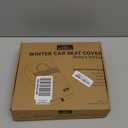 Car Seat Cover for Babies Winter - Baby Car Seat Covers Universal Cold Weather Shield,Warm and Cozy Carseat Covers Canopy Water Resistant for Baby Protection Car Seat Covers for Infant Car Seat