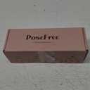 PoseFree Womens Seamless Wireless Supportive Bra Push Up Comfort Soft No Underwire Full Coverage T-Shirt Bra XL Nude