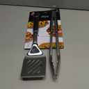 OXO Good Grips Grilling Tools, Tongs and Turner Set, Black