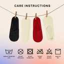 ONDO Merino Wool No Show Socks - Invisible in Athletic Shoes - Breathable, No-Slip - 4 Pack (Medium, Natural Beige)