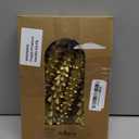 4 Pcs 10 Inch Christmas Tree Candles, Premium Natural Unscented Beeswax Christmas Tree Shaped Taper Candles with Cotton Wick, for Xmas Holiday Decor, Party, Banquet(Silver)