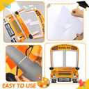RattanView 6 Pcs Giant Back to School Decorations School Theme Party Decor
