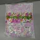 PRETTYGARDEN Women's 2025 Summer Flowy Wide Leg Palazzo Pants Dressy Casual Elastic High Waisted Pockets Boho Beach Trousers (Floral White Purple,Small) 