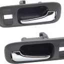 Interior Door Handles for Honda CR-V 1997 1998 1999 2000 2001, Front Left Driver & Right Passenger Side Replaces 72124-S10-A11ZA,72164-S10-A11ZA, Gray