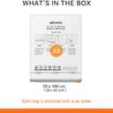 Wevac Vacuum Storage Bags (8 Jumbo) | Space Saver | Rapid Vacuum | Double Zip Seal | Special Clip Stopper | Ideal for Clothes, Blankets Compression and Travelling