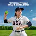 ZELUS Weighted Baseball Set with Seams for Hitting Pitching, Plyometric Baseballs with Carry Bag, Variable Weighted Balls for All Skill Levels