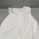 Womens Sexy Strapless Tube A-line Mini Dress Club Party Short Corset Cocktail Bodycon Prom Dresses for Women (White,Medium)