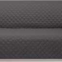 Reversible 4 Seater Sofa Cover 91 Inch Large Couch Cover Furniture Protector(Sofa XX-Large,Dark Grey/Light Grey)