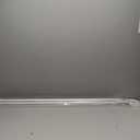 Double Curtain Rods White, Room Darkening Drapery Rod for 48-84 Inches, Adjustable 3/4 Inches Front and 5/8 Inches Back Quality Metal Rod for Window, Wrap Around Design