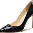 Women's 3.9IN Pointed Toe Stiletto Pumps Shoes Elegant High Heels for Party Wedding Banquet, Size US 10