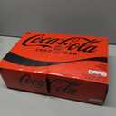 Coke Zero Sugar Cola Soda, 12 oz, 24 Pac(EXP 05/18/26)