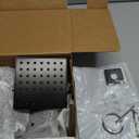 Delta Faucet Modern 14 Series Matte Black Shower Faucet, Tub and Shower Trim Kit with Single-Spray Touch-Clean Black Shower Head, Matte Black T14467-BL-PP (Valve Not Included)