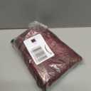 CaliTime Pack of 2 Throw Pillow Covers Cases for Couch Sofa Home Decoration Vintage Damask Shining & Dull Contrast 18 X 18 Inches Burgundy