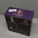 Crown Royal Whiskey Decanter with 2 Drinking Glasses | Whisky Decanter Set for Men and Women | Compatible (Clear)