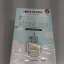 GROSMIMI Insulated 316 Stainless Steel Spill Proof Straw Cup, Water bottle with Flip Top for Toddlers, BPA Free (air balloon, 6oz)