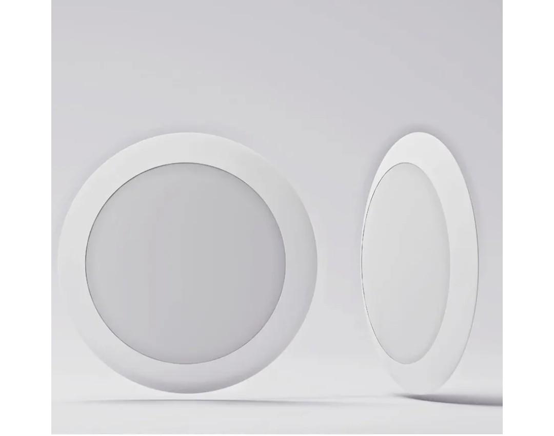 7.5" Flush Mount Ceiling Light Fixture (2 Pack) - 15W, 120V