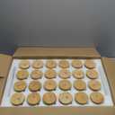 24 Set Christmas Glass Cups 16 oz Drinking Glasses with Bamboo Lids and Straws Christmas Iced Coffee Cup Drinkware Santa Snowflake Tumbler Holiday Mugs Xmas Gift for Women Mom(White Style)