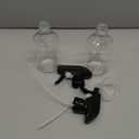 Plastic Spray Bottles for plant - 10oz/300ml - Mist Stream - No Clog No Leak, Easy to Grip with Adjustable Nozzle for Hair, Cooking, Cleaning - BPA Free