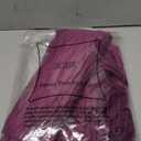 24x24 Purple Throw Pillow Cases: 2 Pack Original Striped Velvet Square Decorative Pillow Covers for Farmhouse Couch