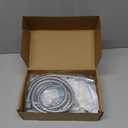 RV Shower Faucet with Hose and shower Head,Metal camper shower faucet Replacement,On-Off Shower Head with Hose Guide Ring and Shower Holder for RV, Camper, Motorhome (on/off switch, Chrome)