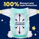 Pampers ZZZ Overnight Diapers, Size 3 (16-28 lbs), 116 Count, Nighttime Protection Disposable Baby Diaper, Night Time Leak and Skin Protection