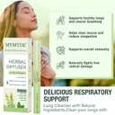 Herbal Diffuser Sticks Upgraded - Thyme & Mint Extract - Designed for Lung Detoxification and Oral Freshness - Soothing Relaxation Sticks - Your Choice for Health and Aromatherapy