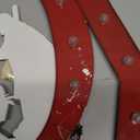 Christmas Yard Stakes Light Up Christmas Yard Decorations LED Joy with Nativity Scene Lighted Metal Stakes Outdoor Stake Lawn Pathway Outdoor Decoration