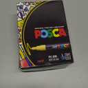 24 Posca Paint Markers, 3M Fine Coloring Markers with Reversible Tips, Posca Marker Set of Acrylic Paint Pens | Posca Pens for Art Supplies, Fabric Paint, Fabric Markers, Paint Pen, Art Markers