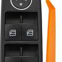 Power Window Switch Fits for Mercedes-Benz Benz CLA250 CLA45 AMG,GLE350,GLE400,GLE500, ML250 ML350 ML400 ML500 ML63AMG ETC.Driver Side Control Door vidrios Master Switch.Replaces 1669054400